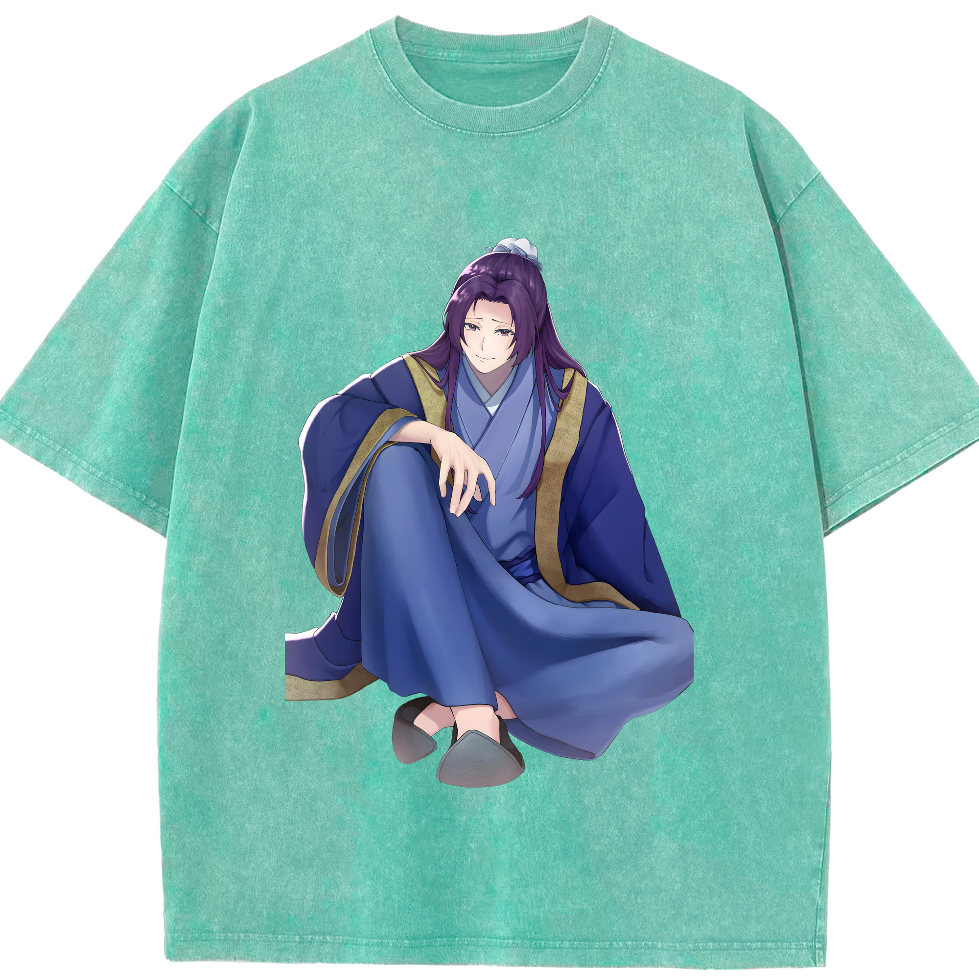 （画像用） 薬屋のひとりごと The Apothecary Diaries 綿100% ヴィンテージ風 半袖Tシャツ（フロントプリント）